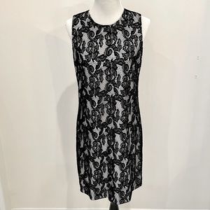 Karl Lagerfeld - Black Lace Dress - Size 8